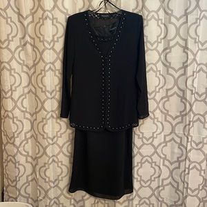 Black dress Montee Collection size 10